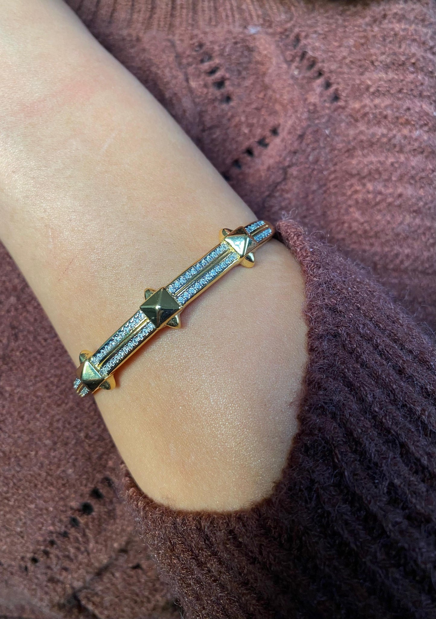 Gold Plated Bangle