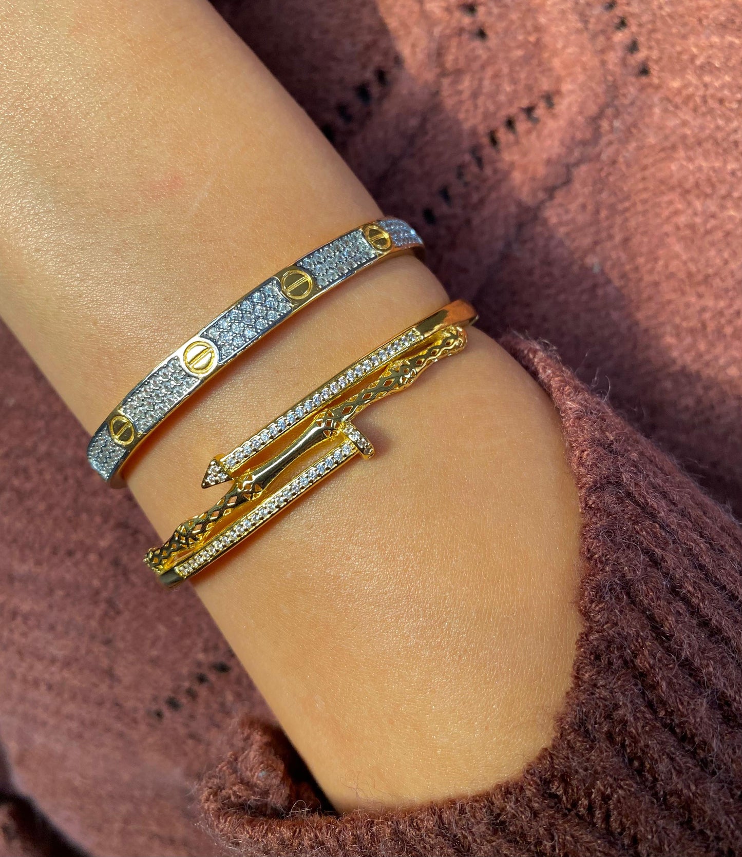 Gold Plated Bangle