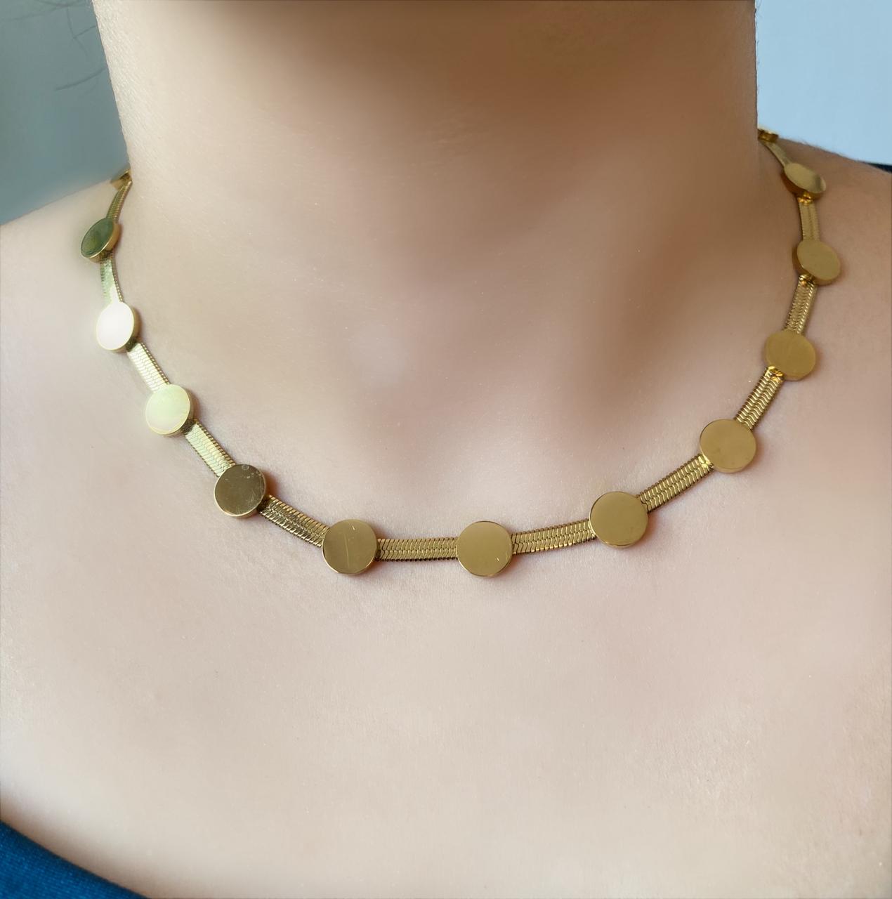 Stainless Golden Necklace