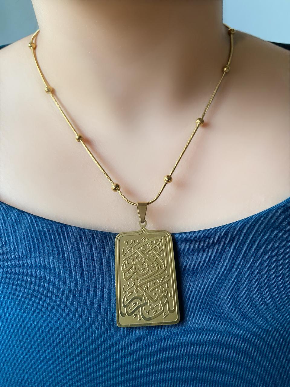 Stainless Golden Necklace