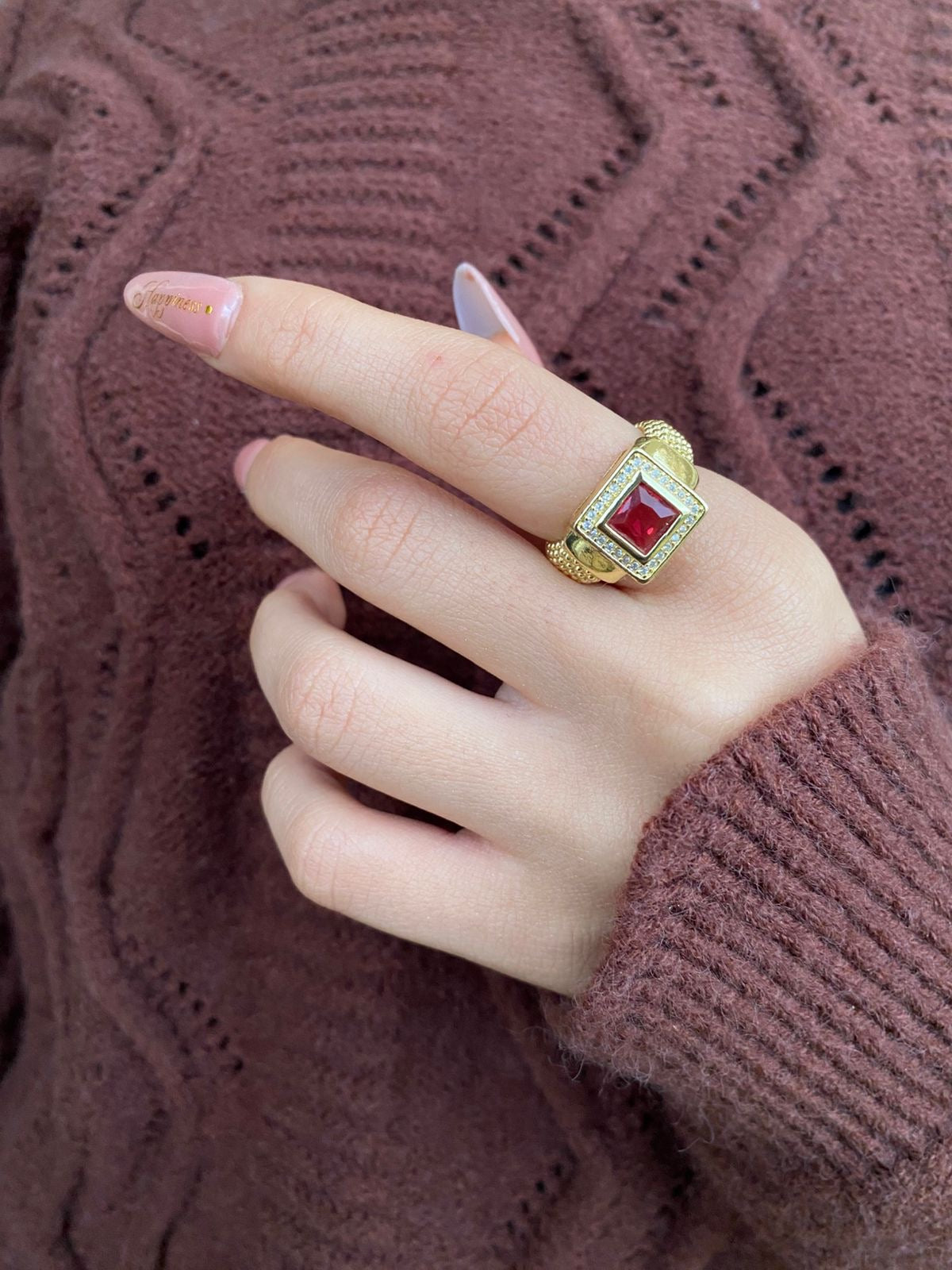 Gold Plated Ring