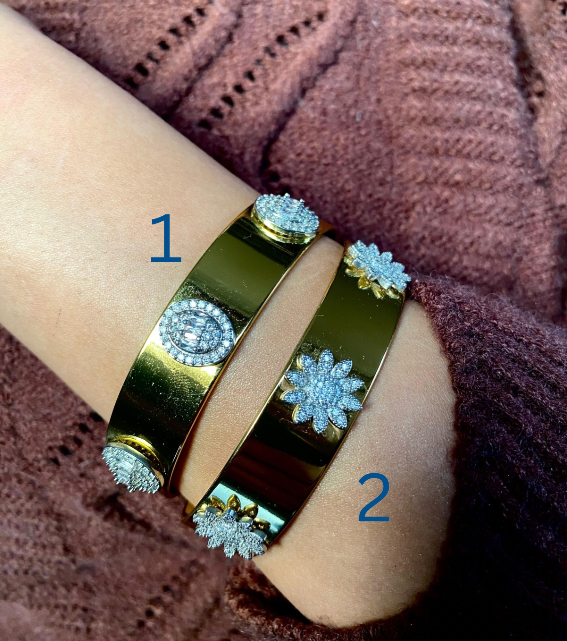 Gold Plated Bangle
