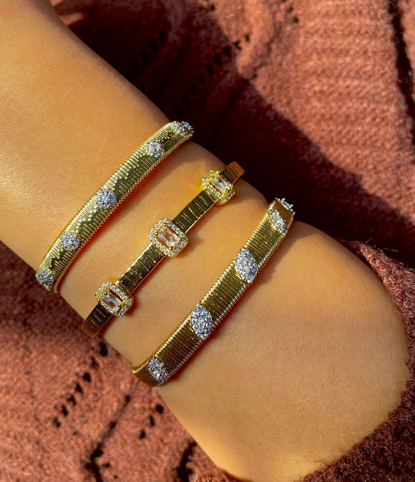 Gold Plated Bangle