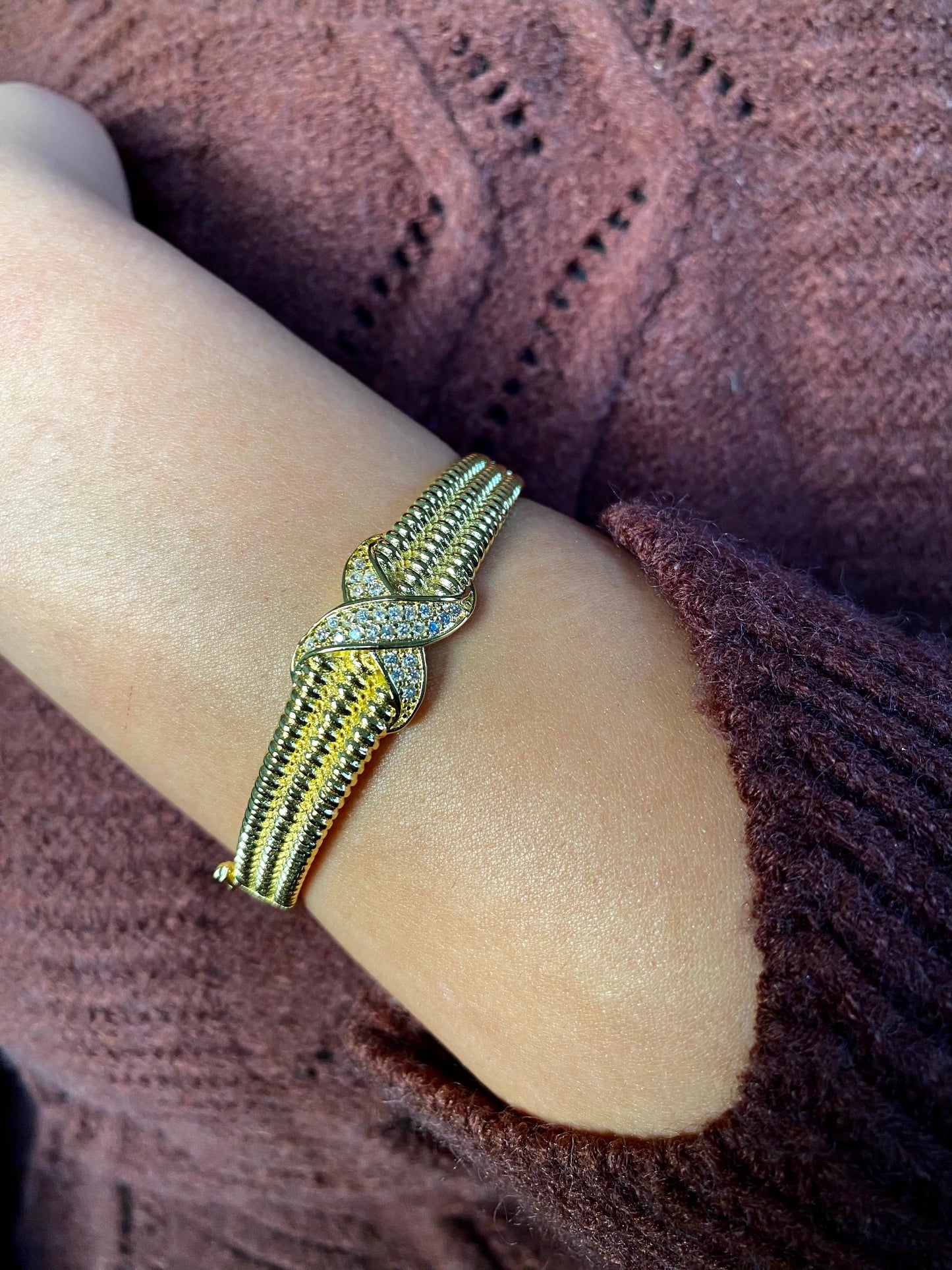 Gold Plated Bangle
