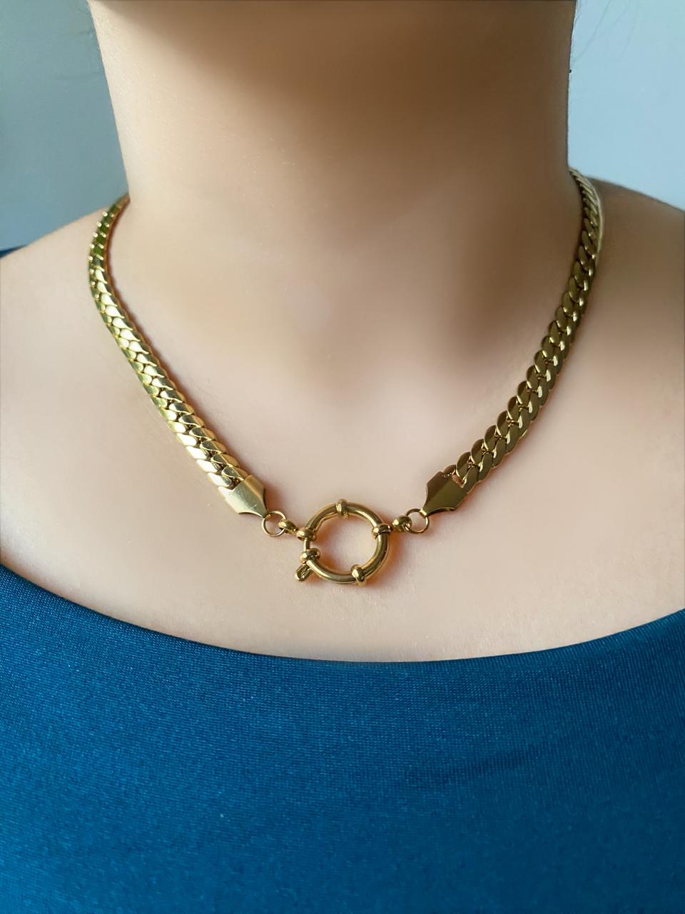 Stainless Golden Necklace