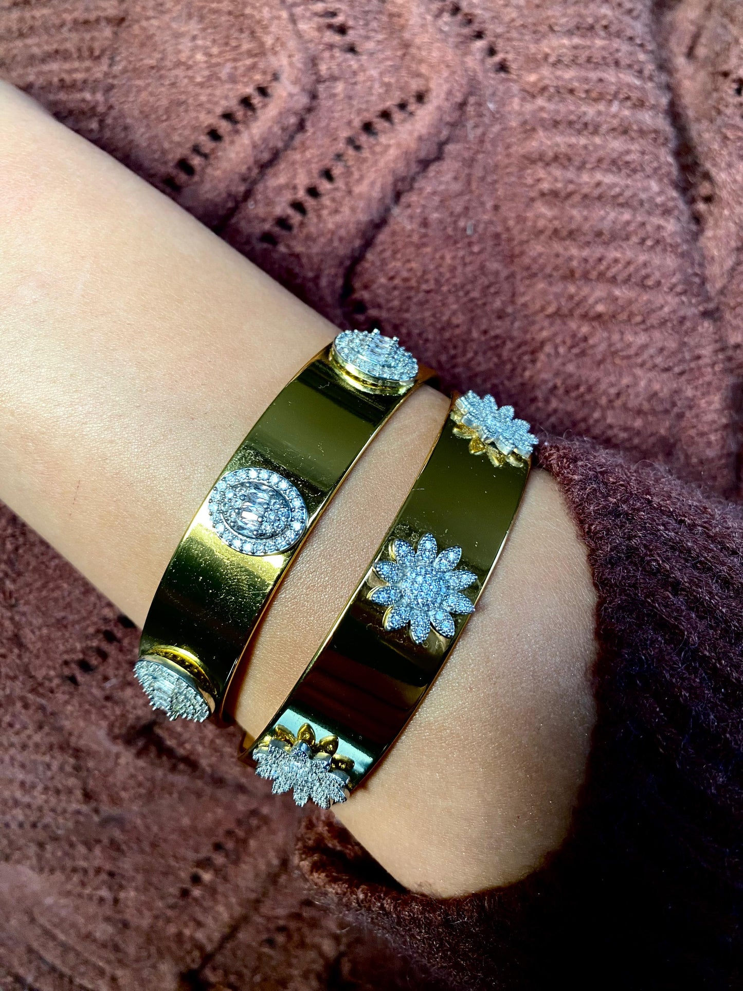 Gold Plated Bangle